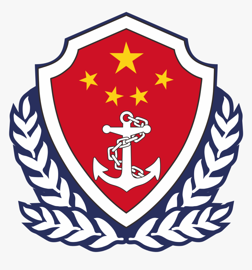 China Coast Guard Logo , Png Download - Chinese Navy Logo, Transparent Png, Free Download