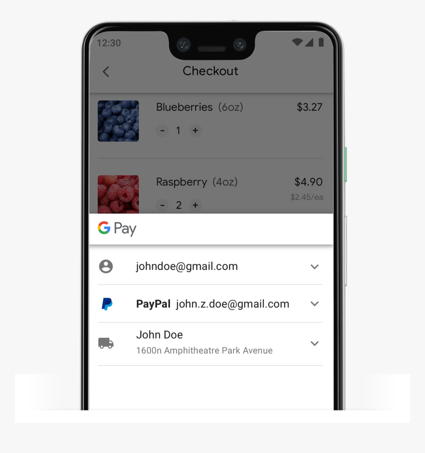 The Expanded Paypal And Google Pay Partnership Comes - Google Pay Paypal, HD Png Download, Free Download