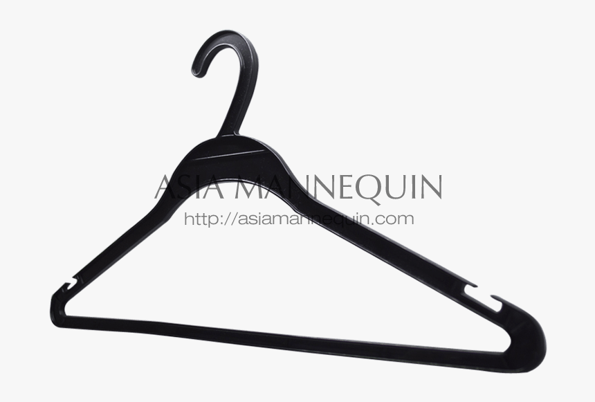 Home / Hangers / Black Plastic Hangers / Hcb003 Black - Clothes Hanger, HD Png Download, Free Download