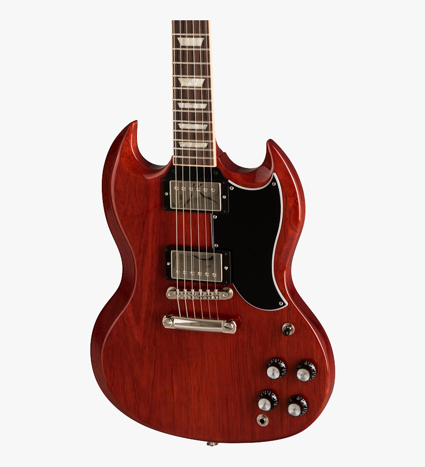 Gibson Sg Standard "61 2019 Vintage Cherry W/case - Gibson Sg Standard 61 2019, HD Png Download, Free Download