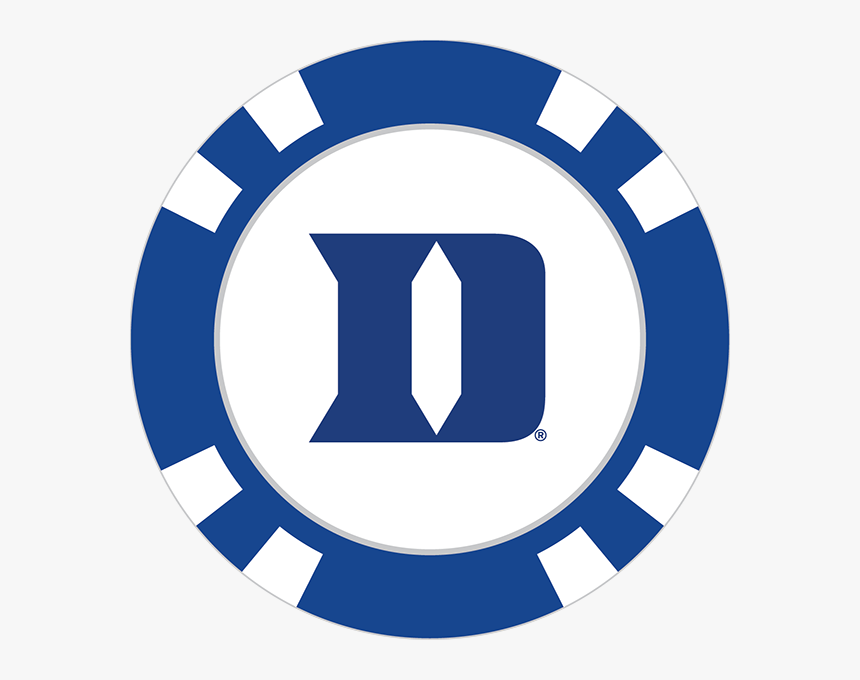 Duke Blue Devils Poker Chip Ball Marker - Dallas Stars Poker Chip, HD Png Download, Free Download