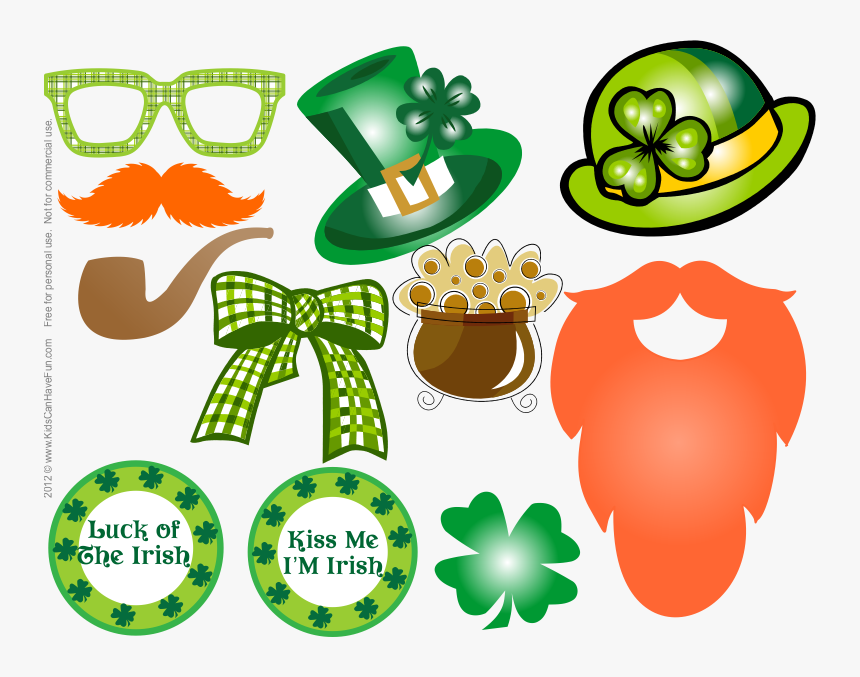 St Patricks Day Photo Props, HD Png Download, Free Download