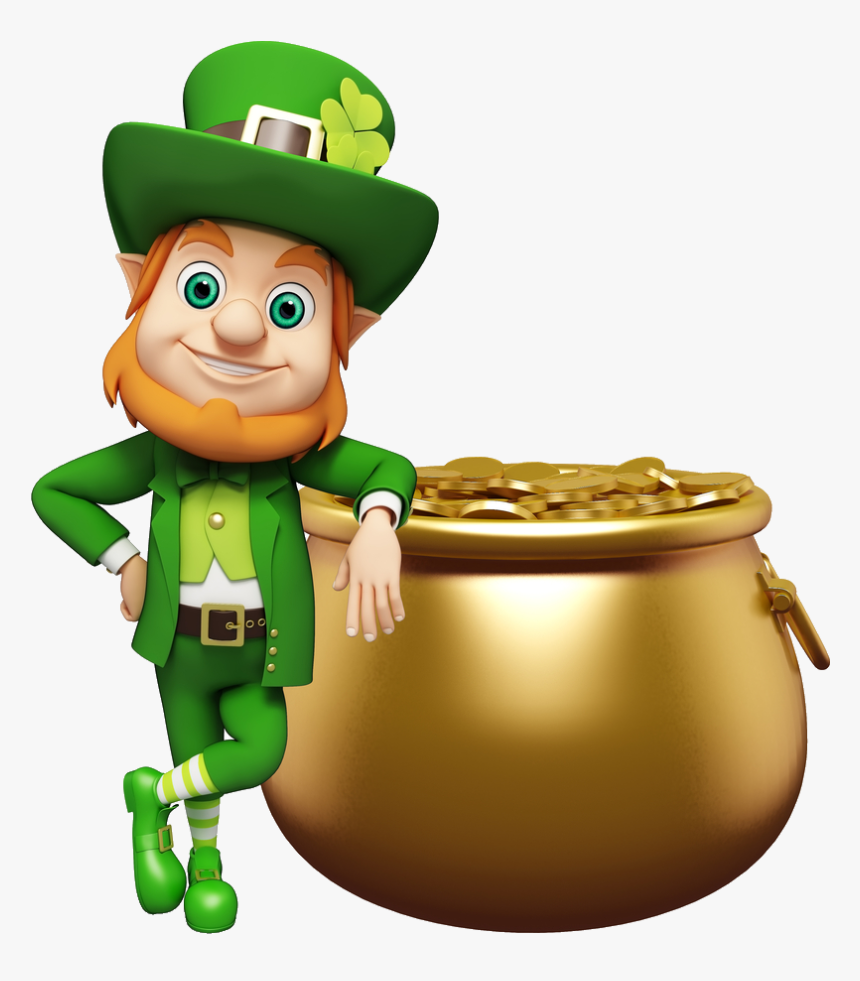 Leprechaun Happy St Patrick S Day Transparent Cartoons Leprechaun Saint Patrick Day Hd Png Download Kindpng
