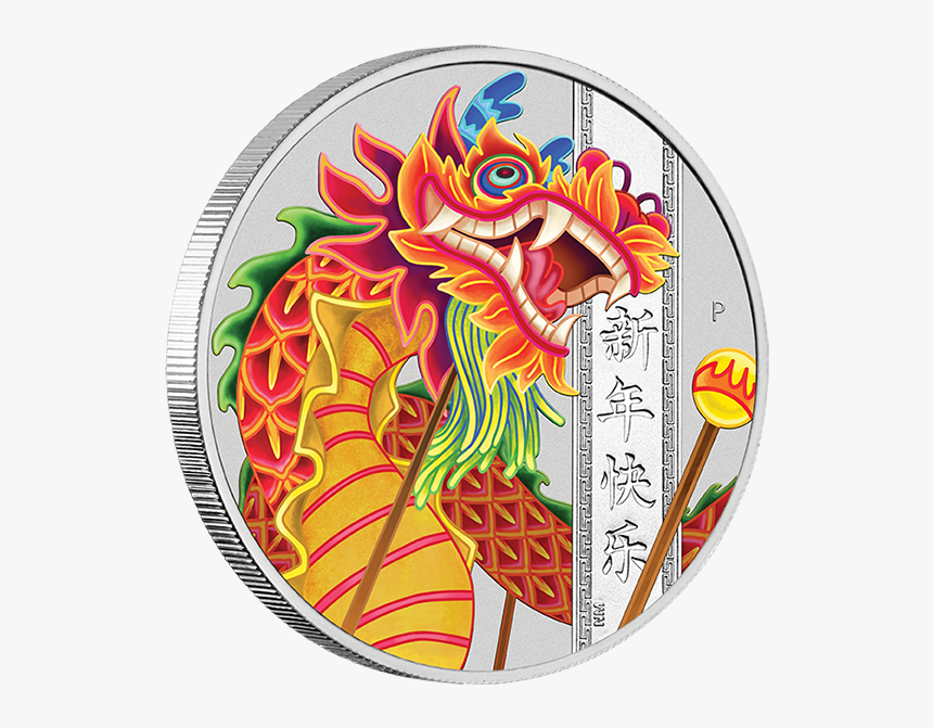 2019 Chinese New Year 1oz Silver Coin Product Photo - Chinese New Year, HD Png Download, Free Download