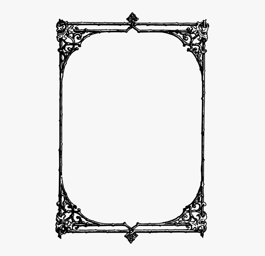 Rectangular Clipart Rectangle Border - Clip Art Borders, HD Png Download, Free Download