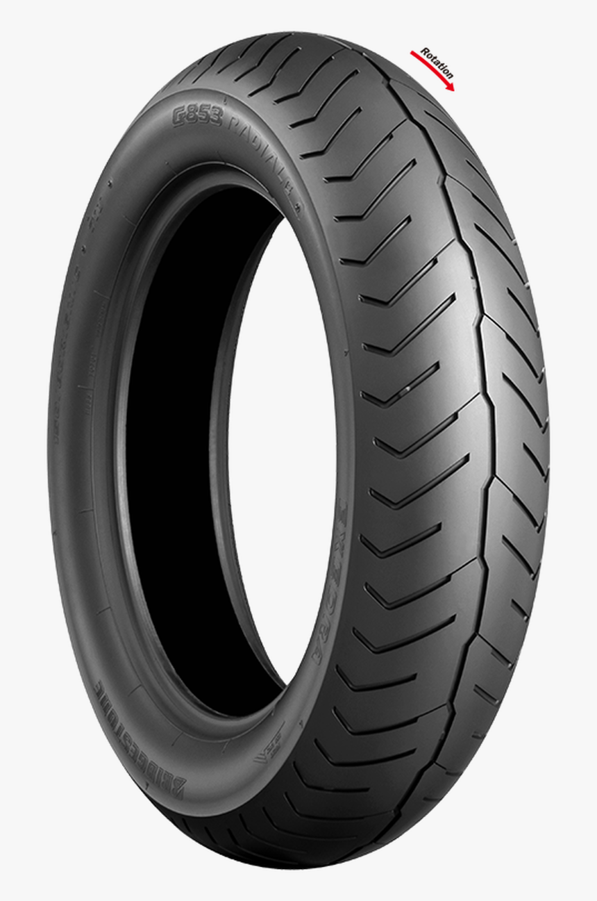 Bridgestone Exedra G853 130/70r-18 63h Front Motorcycle - Bridgestone Exedra Max Em1, HD Png Download, Free Download