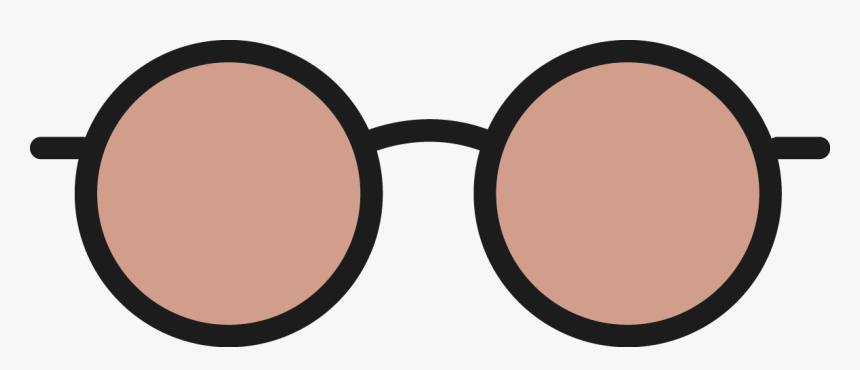 round glasses vector