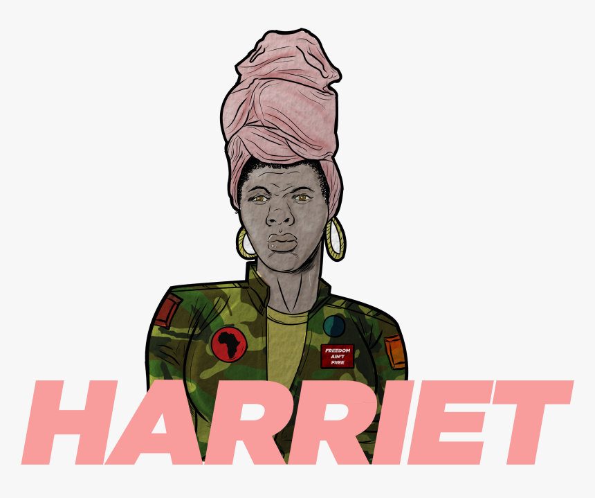 Harriet Tubman Png -harriet Tubman - Cartoon Pictures Of Harriet Tubman, Transparent Png, Free Download