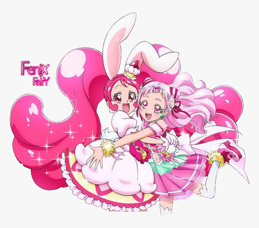 Cure Whip And Cure Yell By Fenixfairy - Cure Whip And Cure Yell, HD Png Download, Free Download