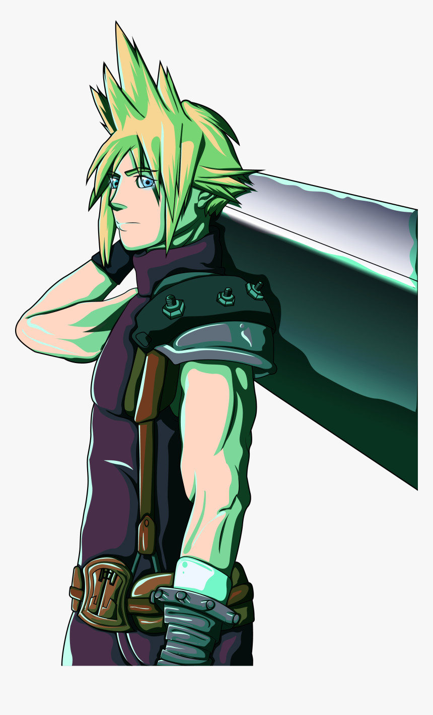 Ffvii Re-make Poster Project Cloud, HD Png Download, Free Download