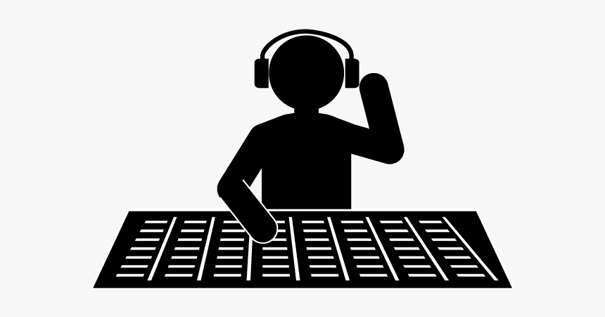 Thumb Image - Music Producer Silhouette, HD Png Download, Free Download