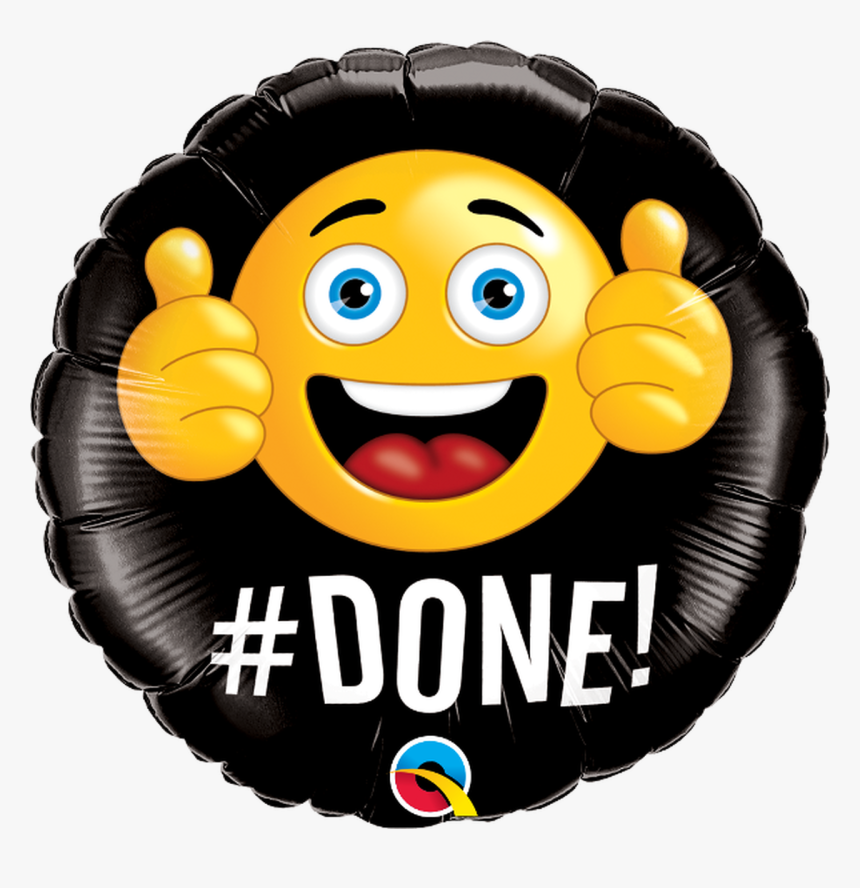 18"q Graduation - #done Balloon, HD Png Download, Free Download