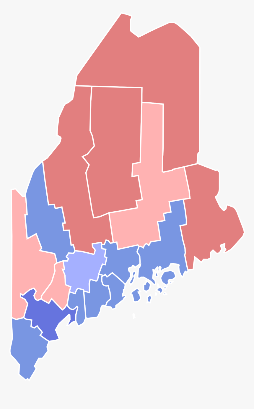 Maine 2016 Election Results, HD Png Download, Free Download