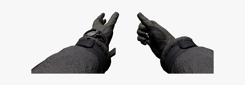 Cod4 And Mw2 Hand Rigs Ready For Making Animations - Leather, HD Png ...