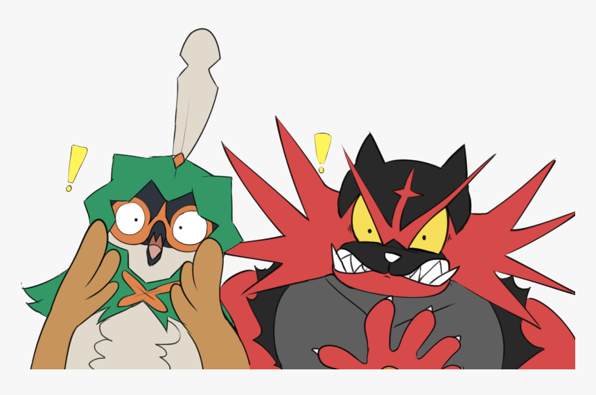 Decidueye Shocked, HD Png Download, Free Download