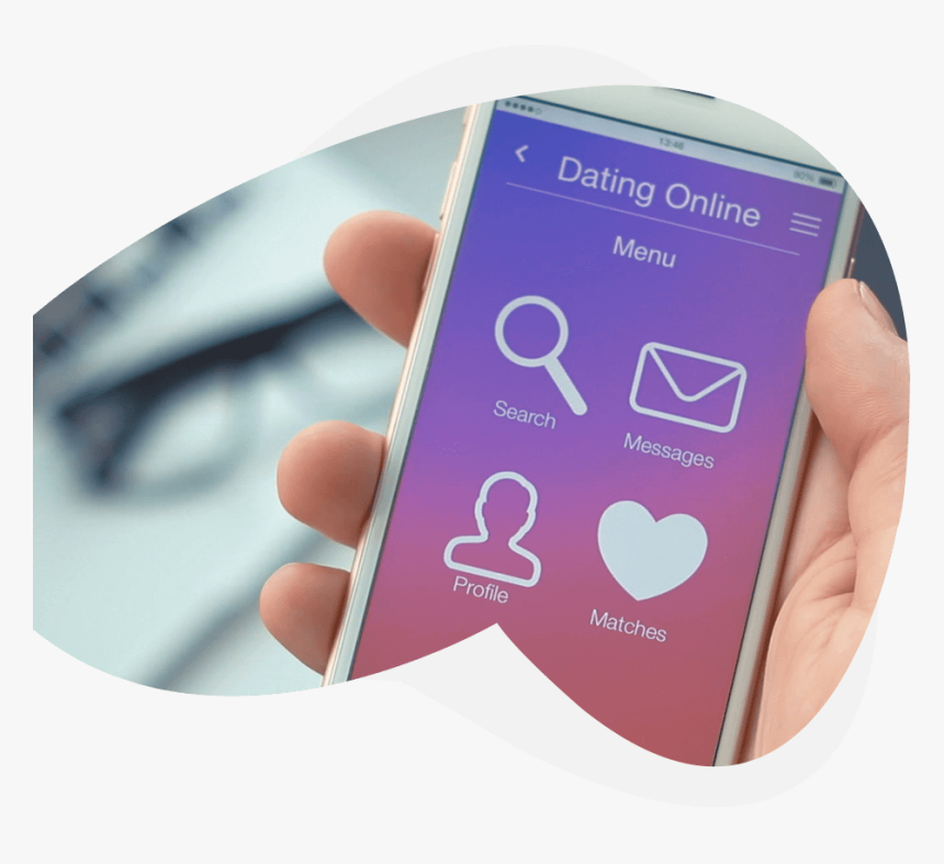 Custom Dating App - Smartphone, HD Png Download, Free Download