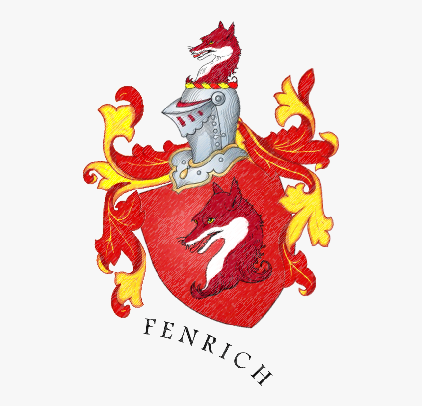 Coat Of Arms Fenrich Heraldry - Fenrich, HD Png Download, Free Download