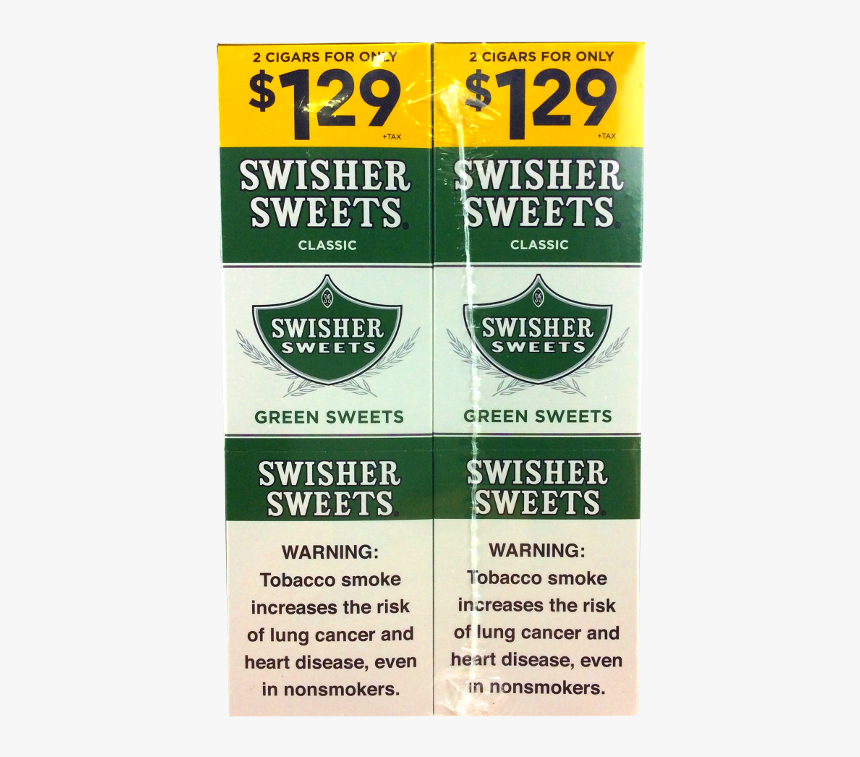 Swisher Sweets Green Sweets - Label, HD Png Download, Free Download