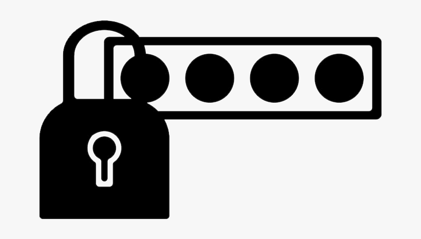 Lock Icon - Contraseñas Con Fondo Blanco, HD Png Download, Free Download