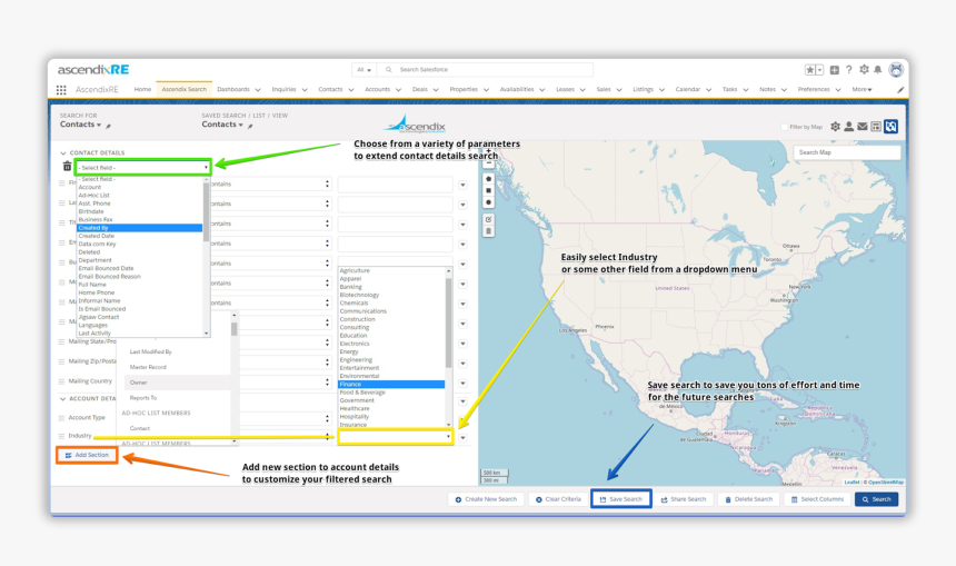 Filters Salesforce Ascendix Search - Atlas, HD Png Download, Free Download