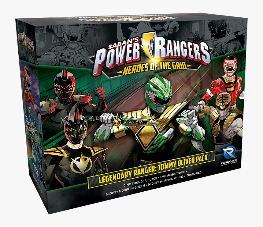 Tommy Oliver Pack Box Rgb 800px, HD Png Download, Free Download