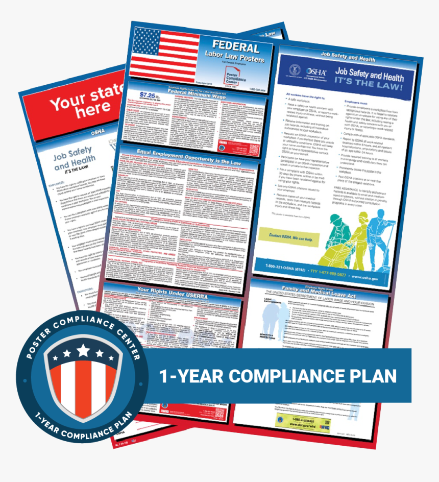 Federal Labor Law Posters, HD Png Download, Free Download