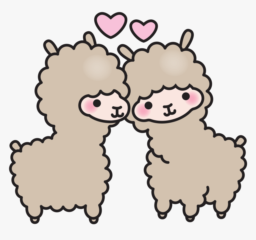 Search Sparkly Alpaca - Llamas Kawaii, HD Png Download, Free Download