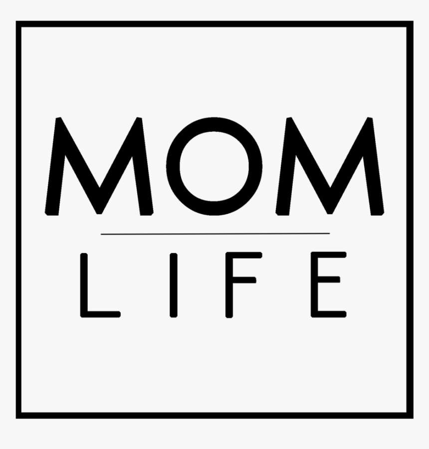 Mom Life Black Square - Circle, HD Png Download, Free Download