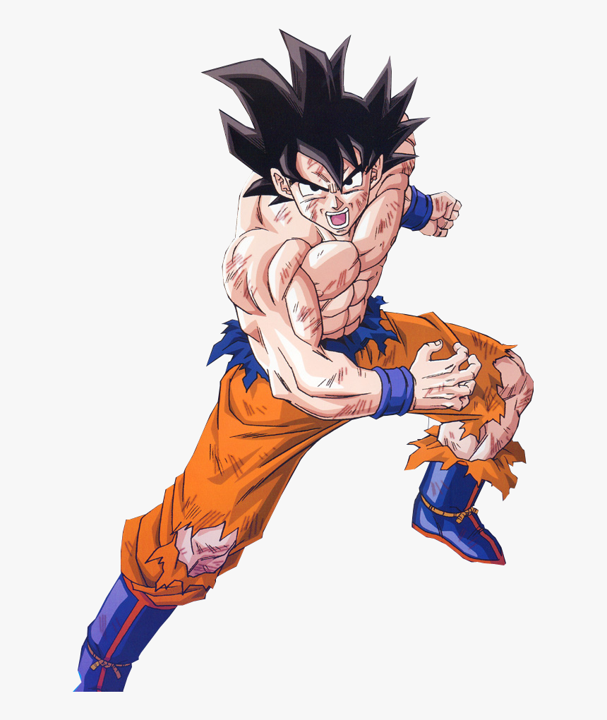 Goku Super Saiyan Blue Injured Mixed Gi By Aashananimeart - Goku