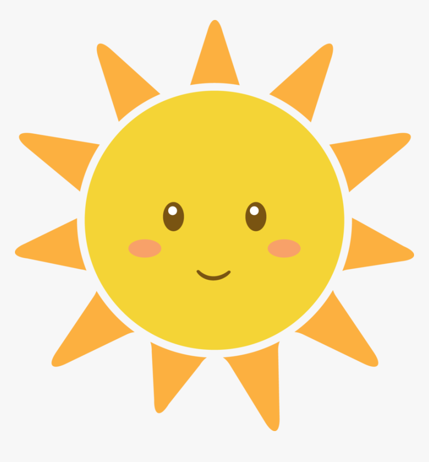 kawaii clipart sun