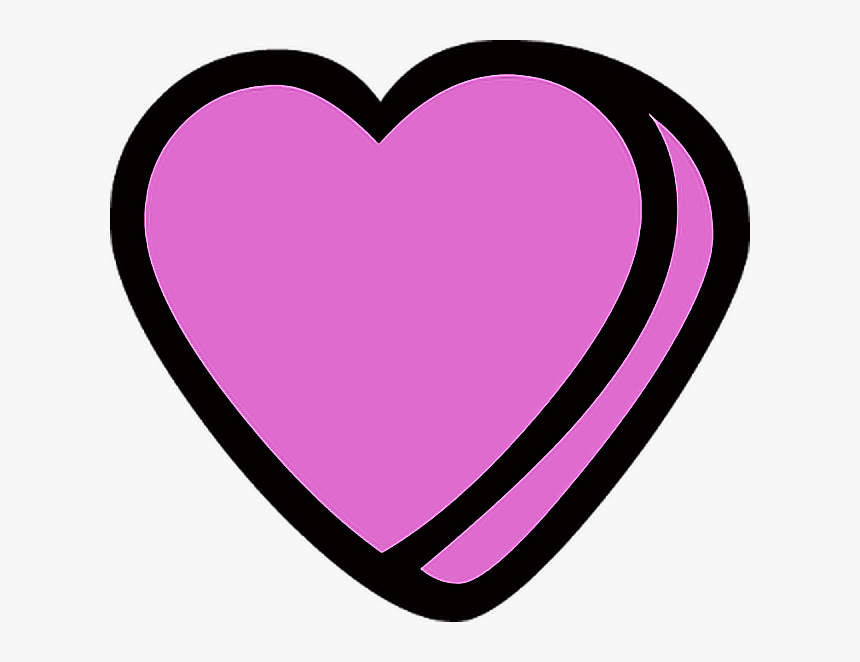 #tumblr #whatsapp #emoji #emoticon #cool #pretty #nice - Heart, HD Png Download, Free Download