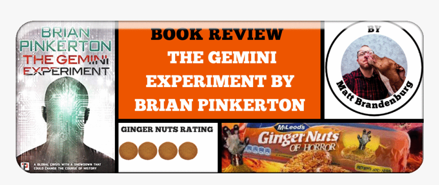 Book Review The Gemini Experiment By Brian Pinkerton - Horror, HD Png Download, Free Download