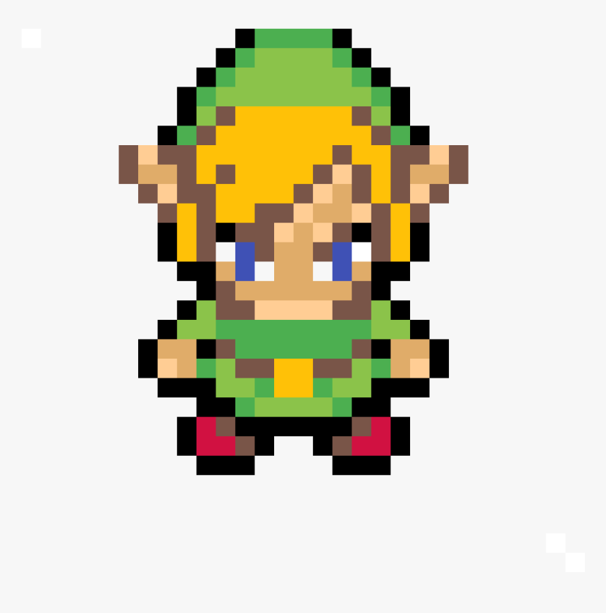 Legend Of Zelda Link Pixel Art Hd Png Download Kindpng
