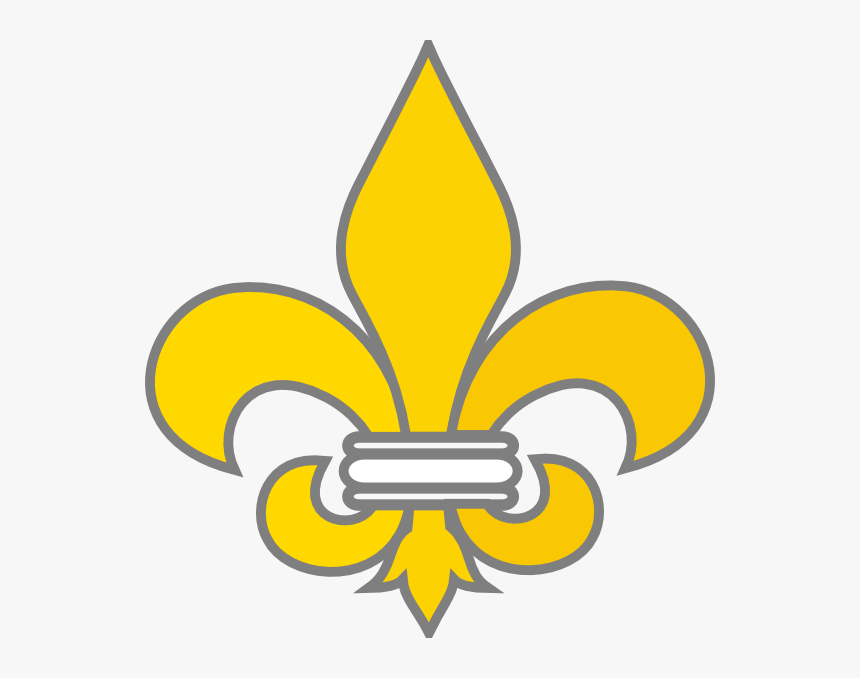 Gray Fleur De Lis, HD Png Download - kindpng