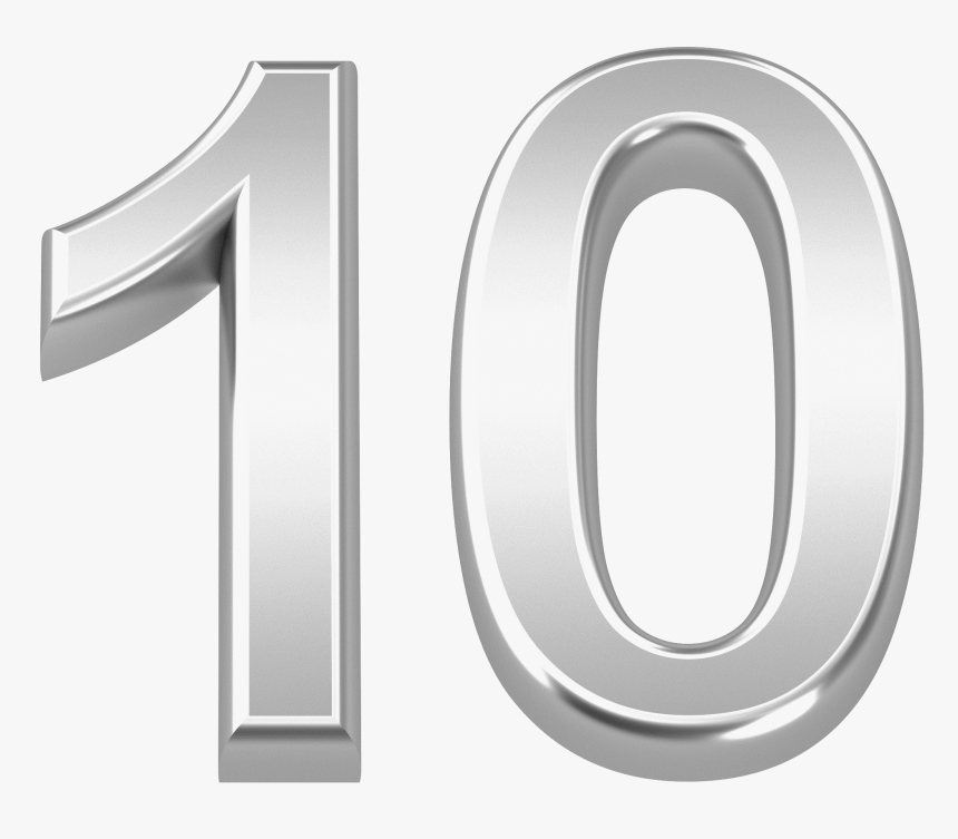 10 Number Png Picture - Transparent Background Number 10 Transparent, Png Download, Free Download