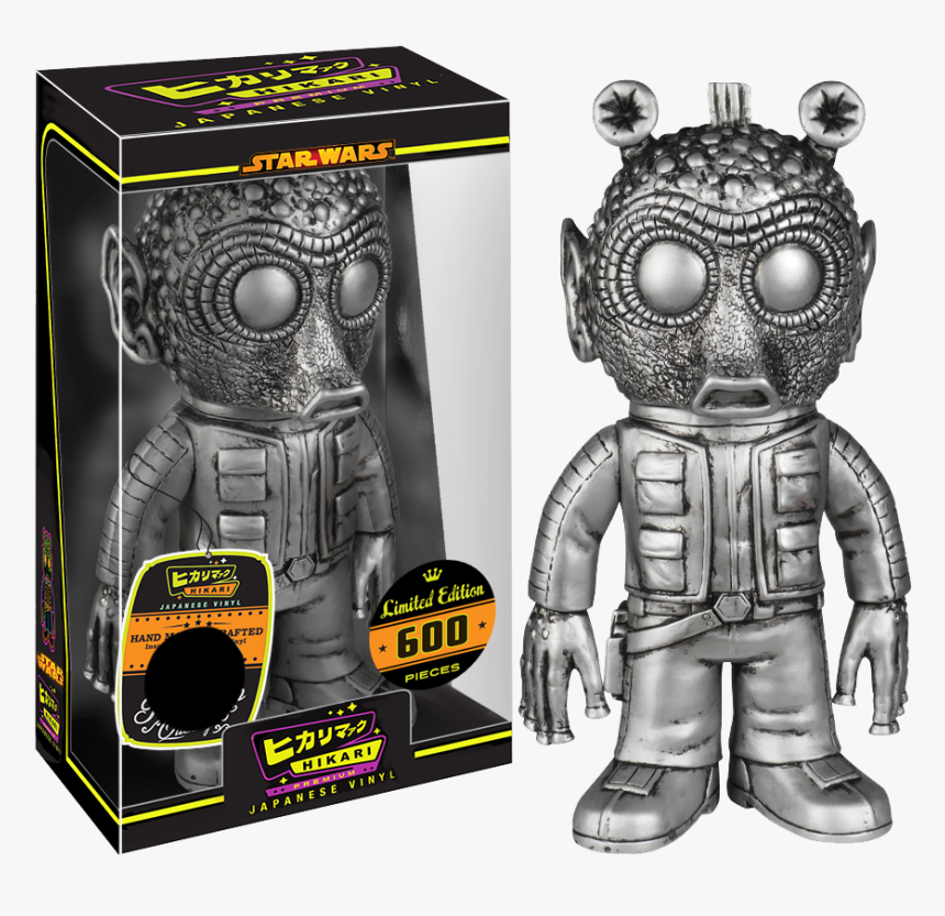 Greedo Platinum Hikari Japanese Vinyl Figure - Funko, HD Png Download, Free Download