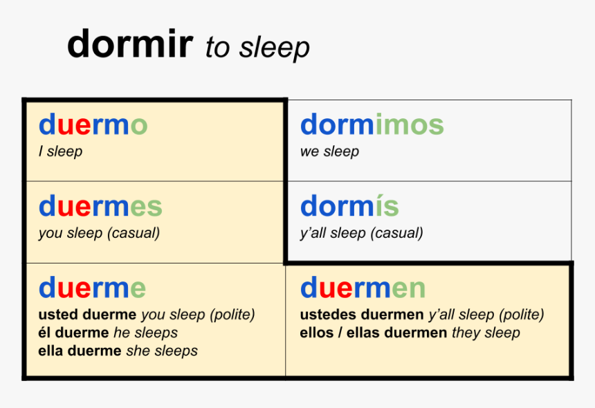 Picture Dormir Boot Verb HD Png Download Kindpng