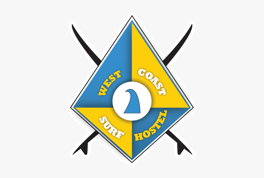 West Coast Surf Hostel - Emblem, HD Png Download, Free Download