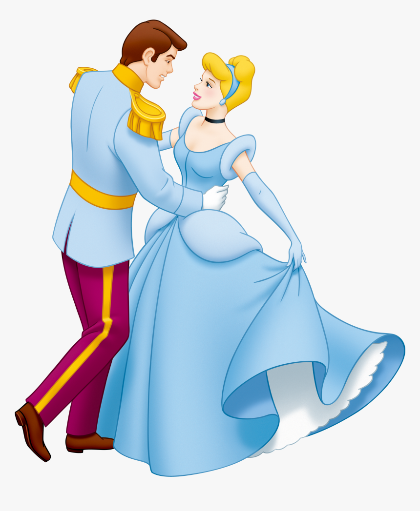 Walt World Minnie Mouse - Cinderella With Prince, HD Png Download, Free Download