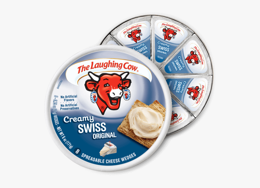 Laughing Cow Cheese Wedge, HD Png Download, Free Download