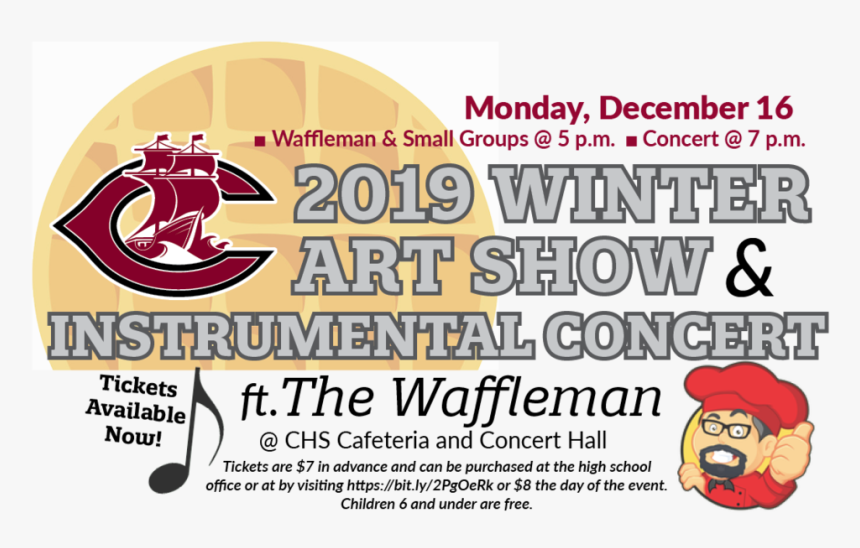 2019 Winter Art Show, Instrumental Choir Ft, HD Png Download, Free Download