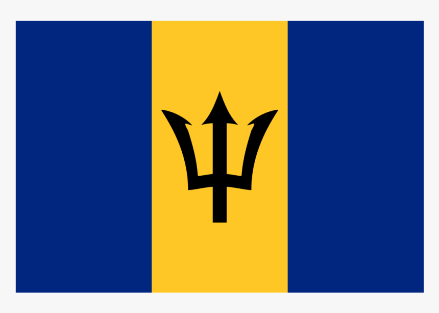 Bb Barbados Flag Icon - Barbados Flag Design, HD Png Download, Free Download