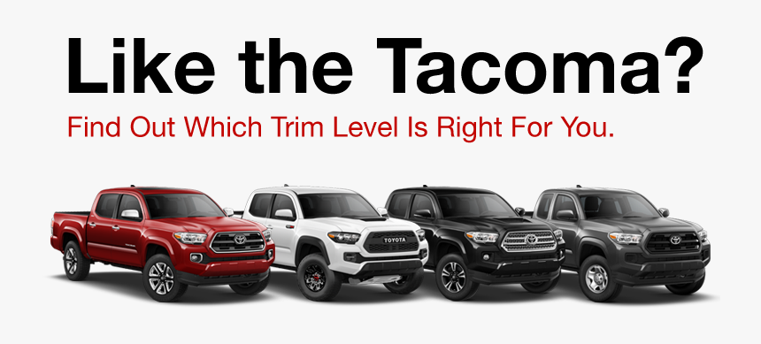 Toyota Tacoma Trim Levels, HD Png Download, Free Download