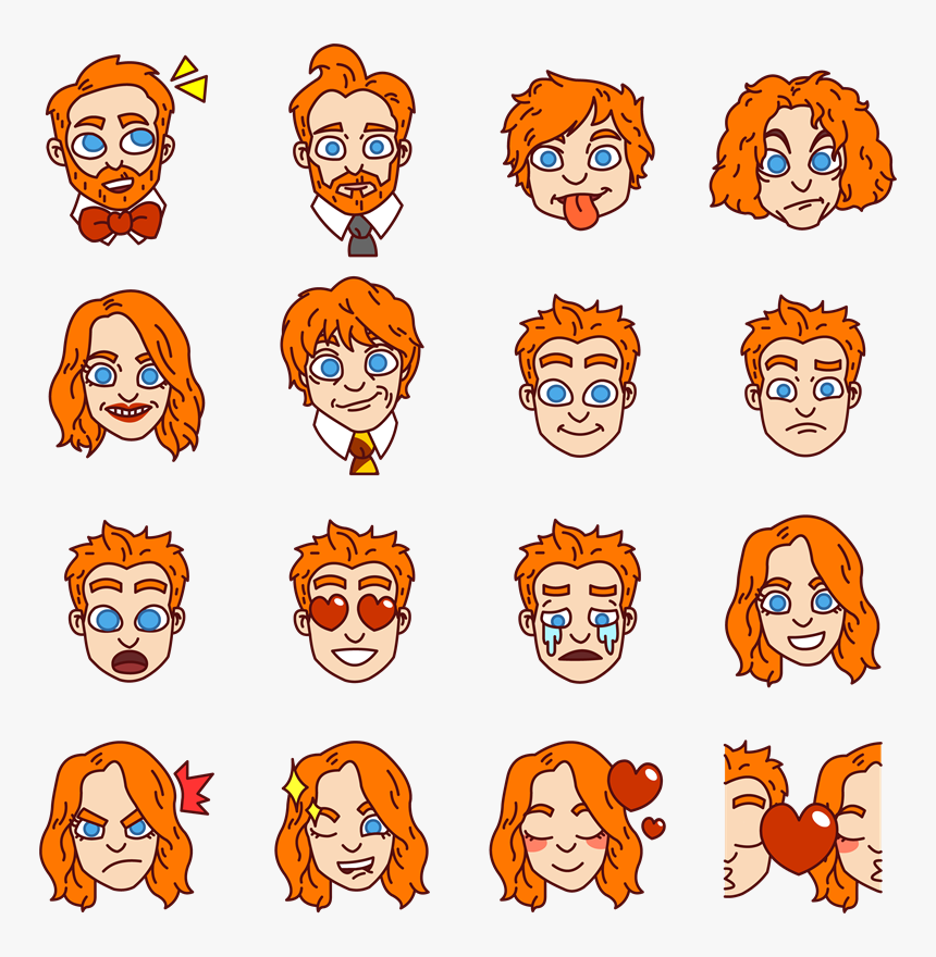 Get Ginger Emoji Keyboard, HD Png Download, Free Download