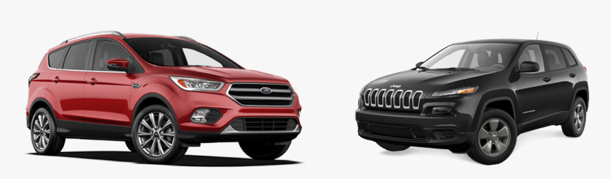 Ford Escape Vs Jeep Cherokee Size, HD Png Download, Free Download
