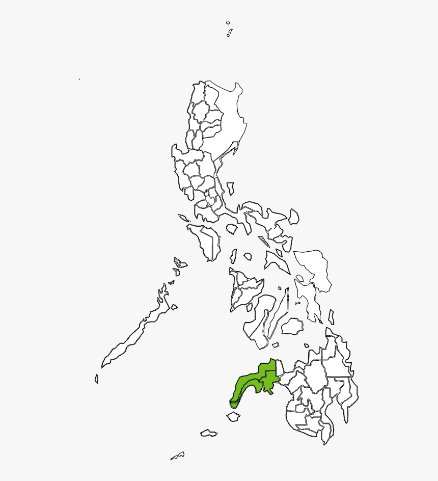 National Capital Region - Region 4a Philippine Map, HD Png Download ...