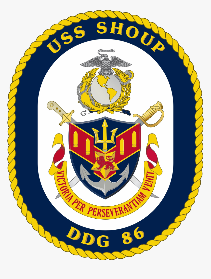 Uss Bainbridge Ddg 96 Crest, HD Png Download, Free Download