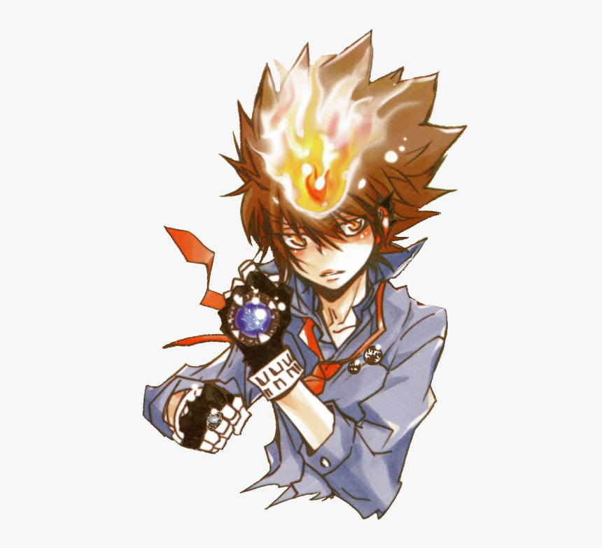 Ficha De Tsuna Tumblr Mqcdmnxbra1rebtzoo1 - Sawada Tsunayoshi, HD Png Download, Free Download