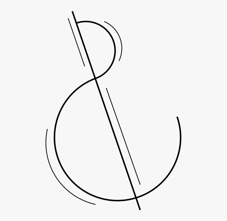 This Ampersand Was Designed For A Sans Serif, HD Png Download, Free Download