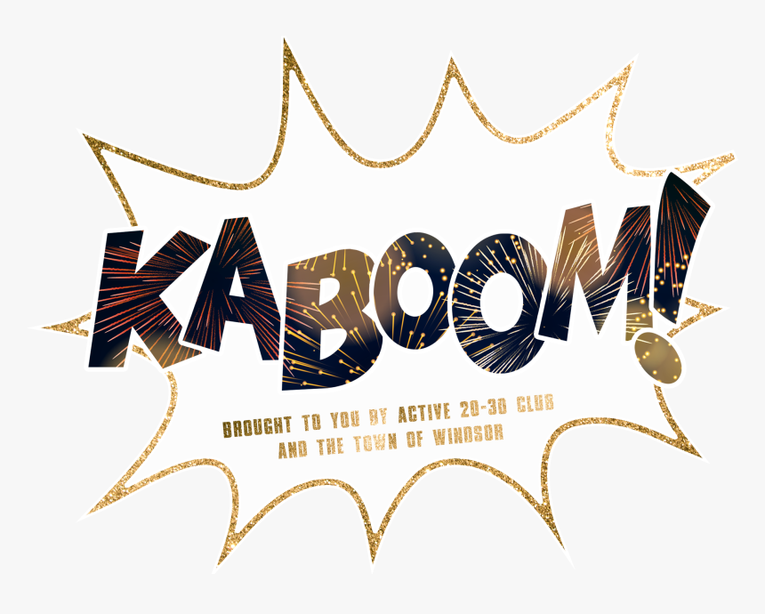 Kaboom Logo With White - Masquerade Ball, HD Png Download, Free Download